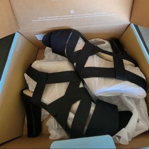 Lifestride Black Charlotte Sandal 6.5W EXCELLENT CONDITION